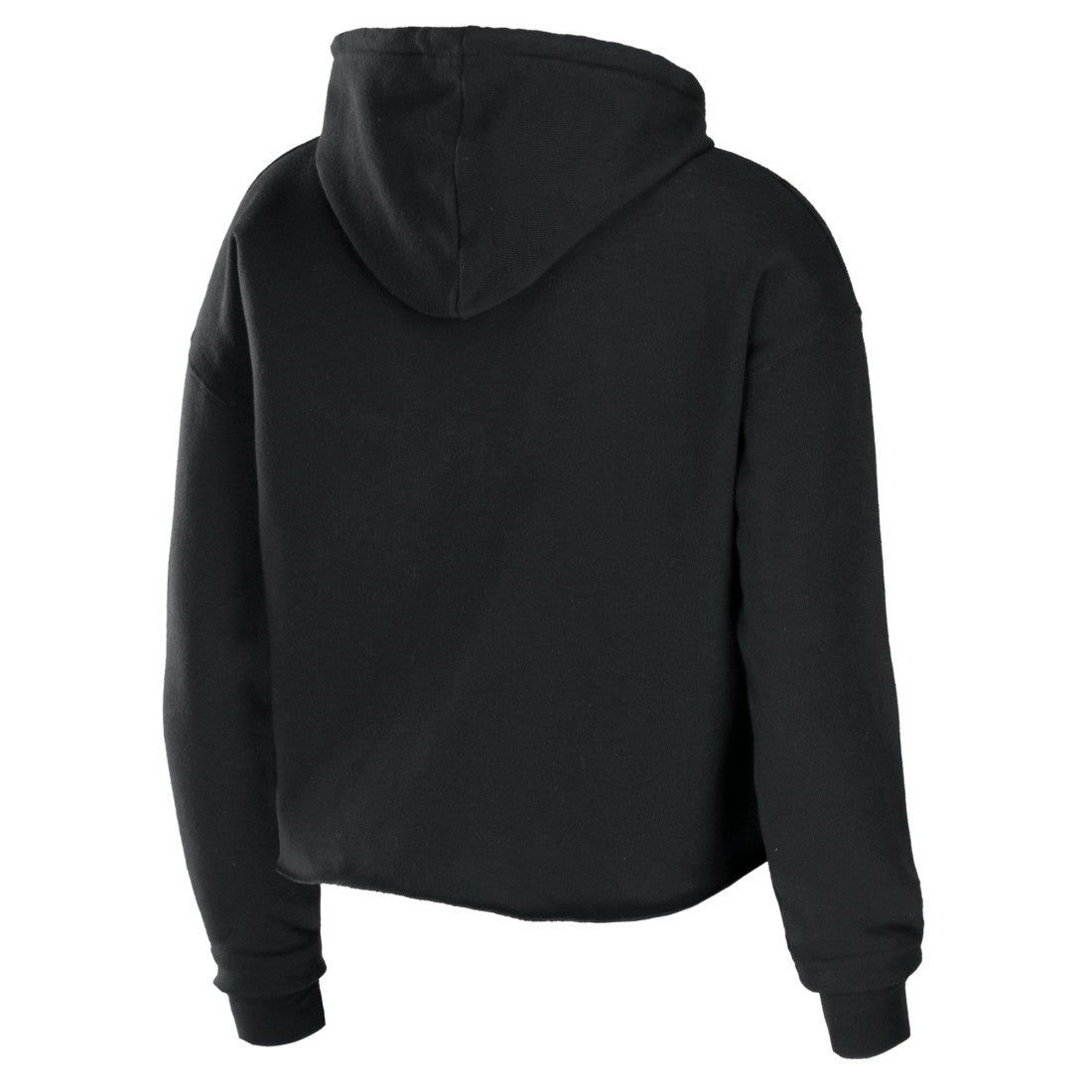 Tampa Bay Buccaneers WEAR by Erin Andrews Women's Cropped Sponge Fleece Pullover Hoodie Black