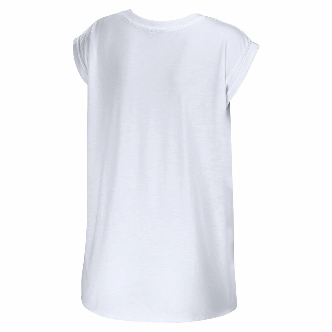 Tennessee Titans WEAR by Erin Andrews Women's Greetings From Muscle T-Shirt White