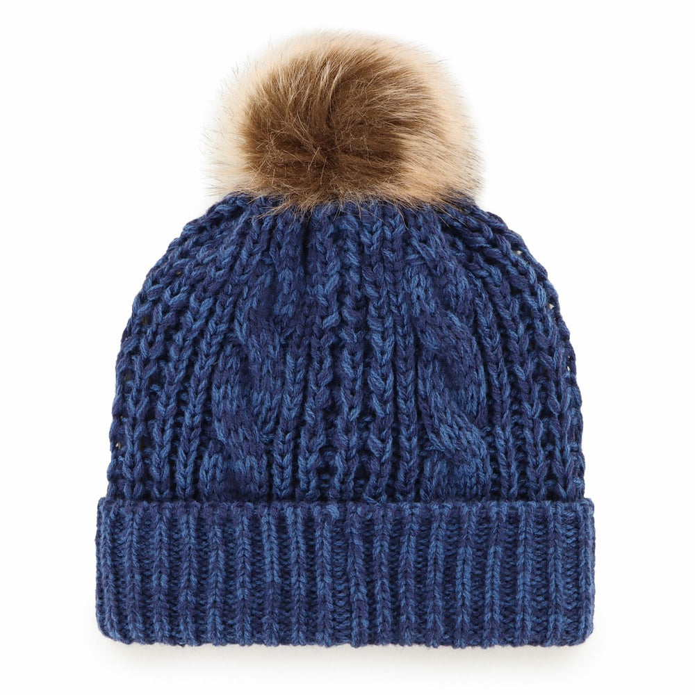 Tennessee Titans '47 Women's Meeko Cuffed Knit Hat with Pom Navy