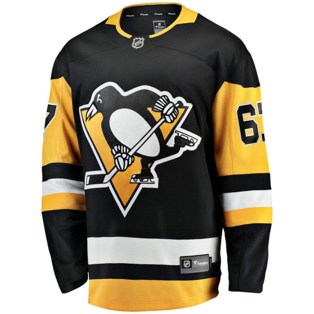 NHL Rickard Rakell Pittsburgh Penguins Fanatics Home Breakaway Player Jersey - Black