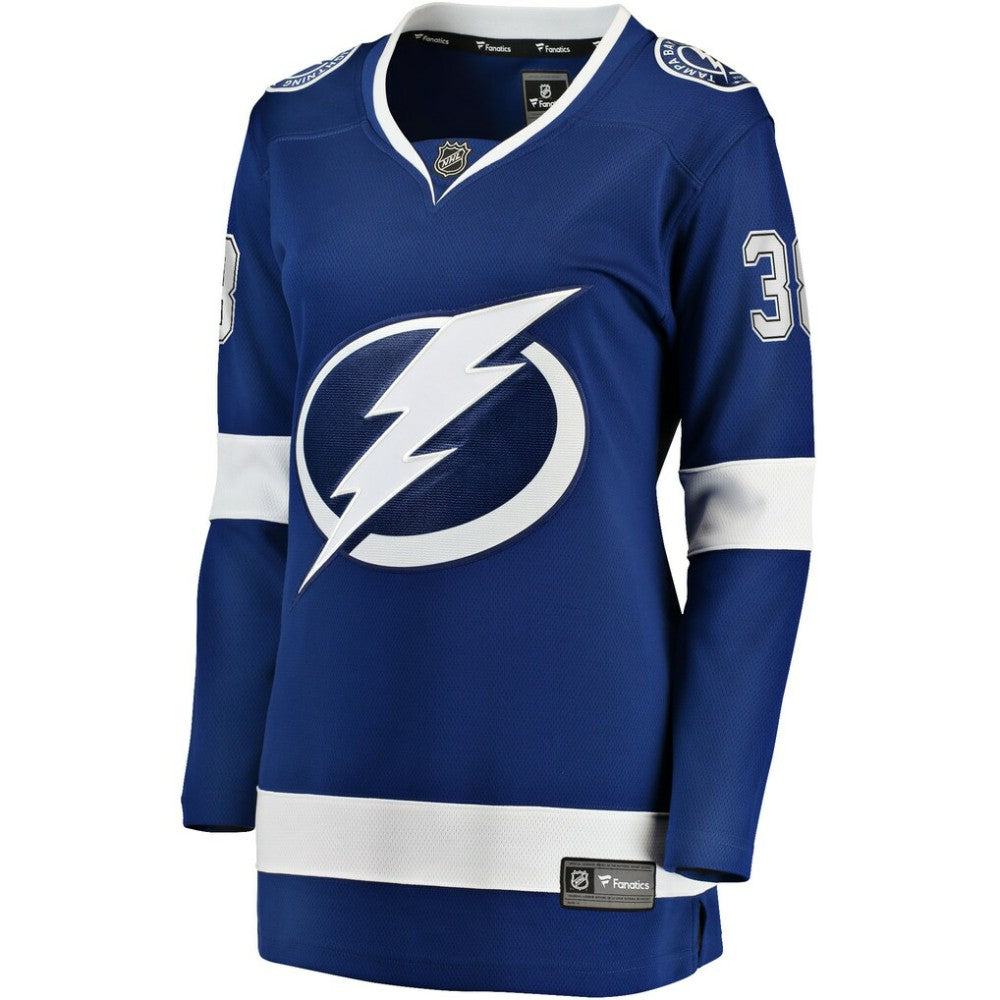 NHL Brandon Hagel Tampa Bay Lightning Fanatics Women's Home Breakaway Player Jersey - Blue