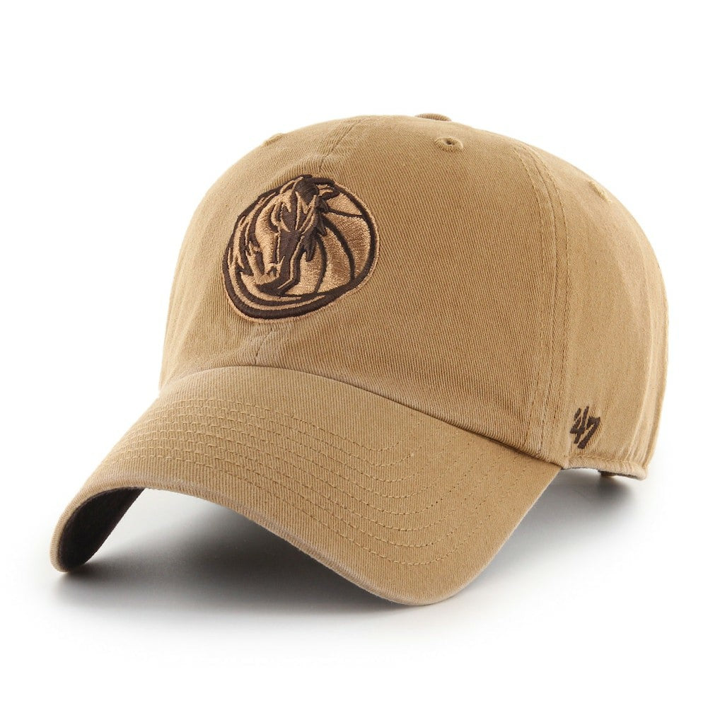 Dallas Mavericks '47 Ballpark Clean Up Adjustable Hat Tan