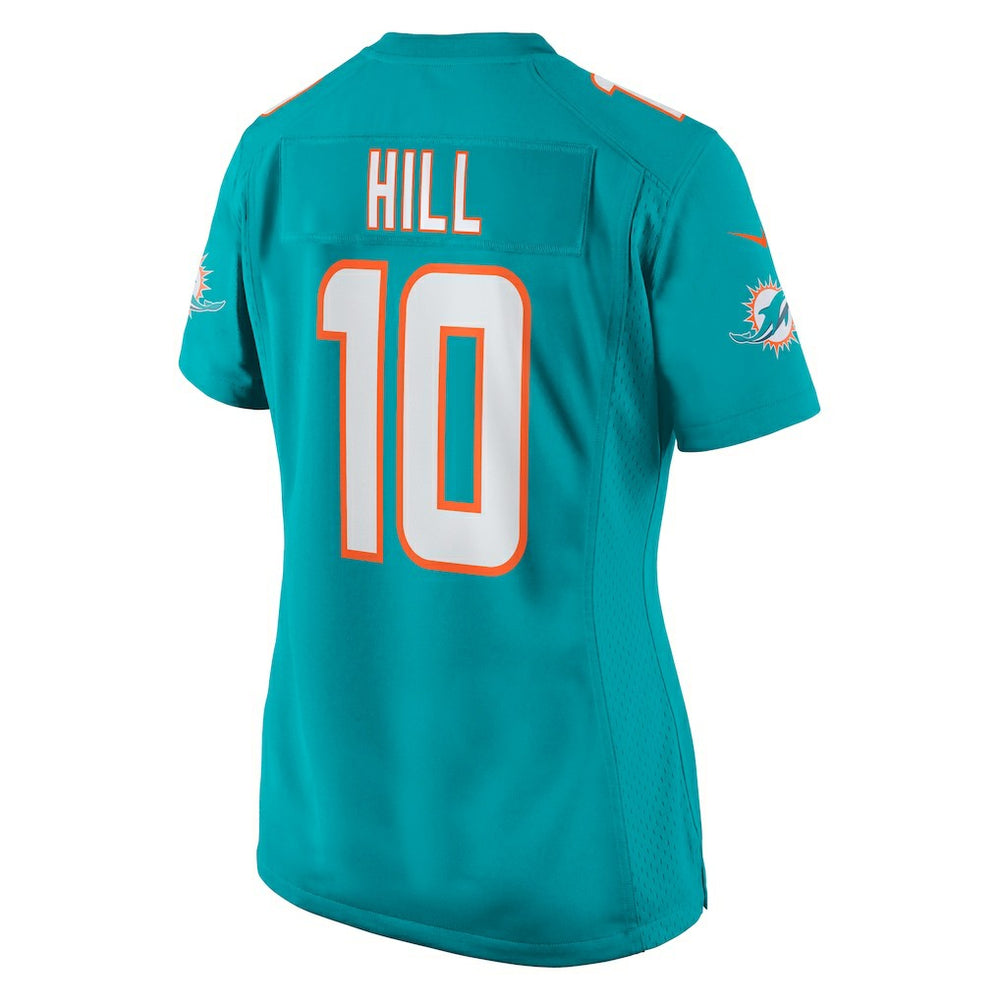 Tyreek Hill Miami Dolphins Women's Player Jersey Aqua
