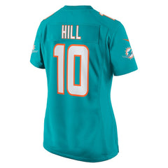 Tyreek Hill Miami Dolphins Women's Player Jersey Aqua