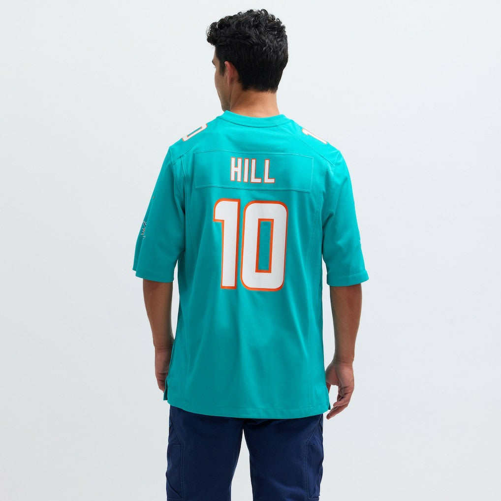 Tyreek Hill Miami Dolphins Game Jersey Aqua