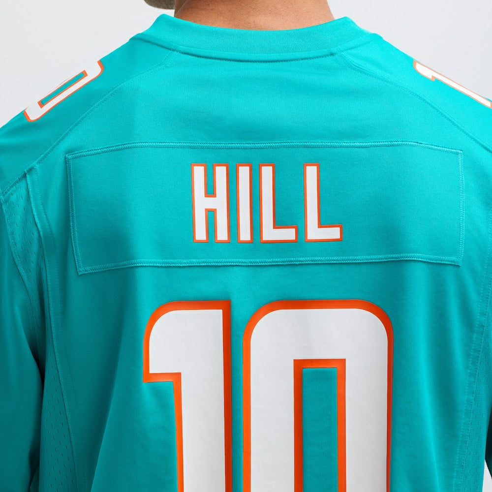 Tyreek Hill Miami Dolphins Game Jersey Aqua