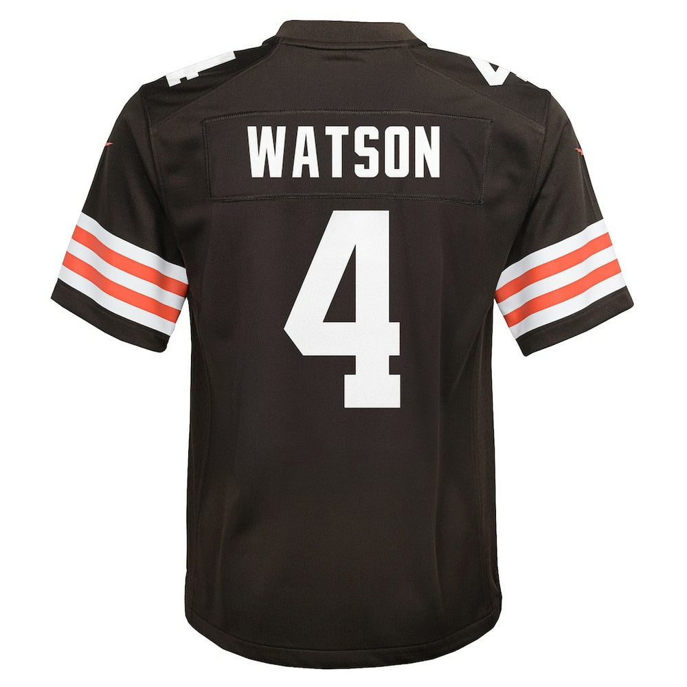 Deshaun Watson Cleveland Browns Youth Game Jersey Brown