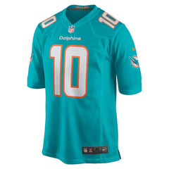 Tyreek Hill Miami Dolphins Youth Game Jersey Aqua