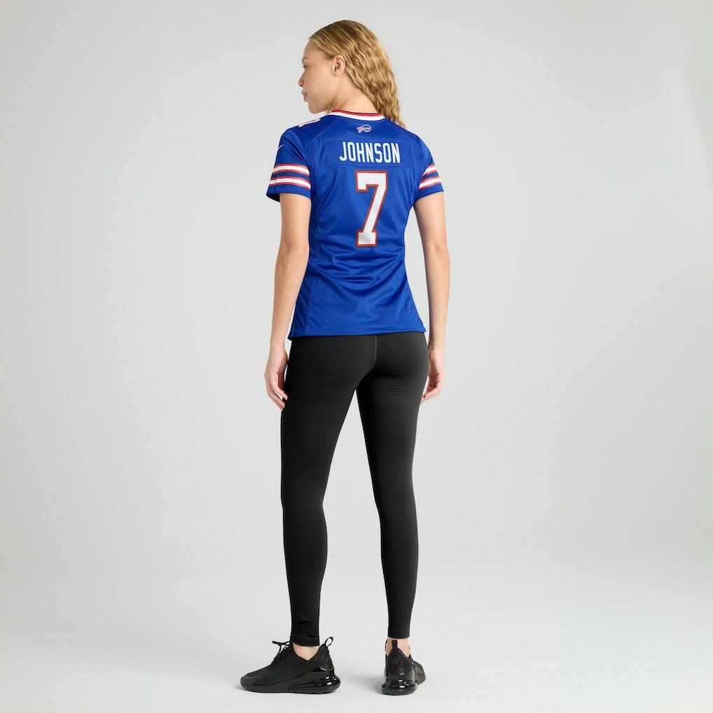 Taron Johnson Buffalo Bills Women's Game Player Jersey Royal