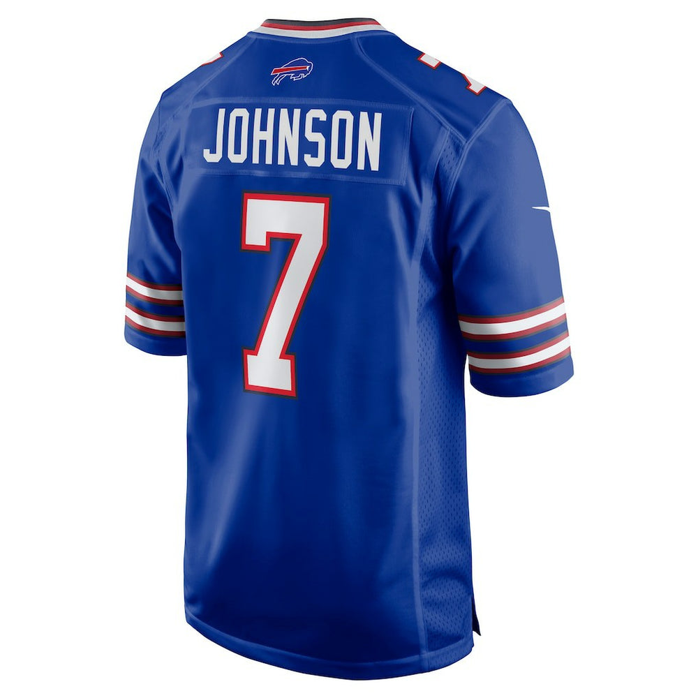 Taron Johnson Buffalo Bills Game Jersey Royal