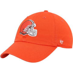 Cleveland Browns '47 Clean Up Primary Adjustable Hat Orange
