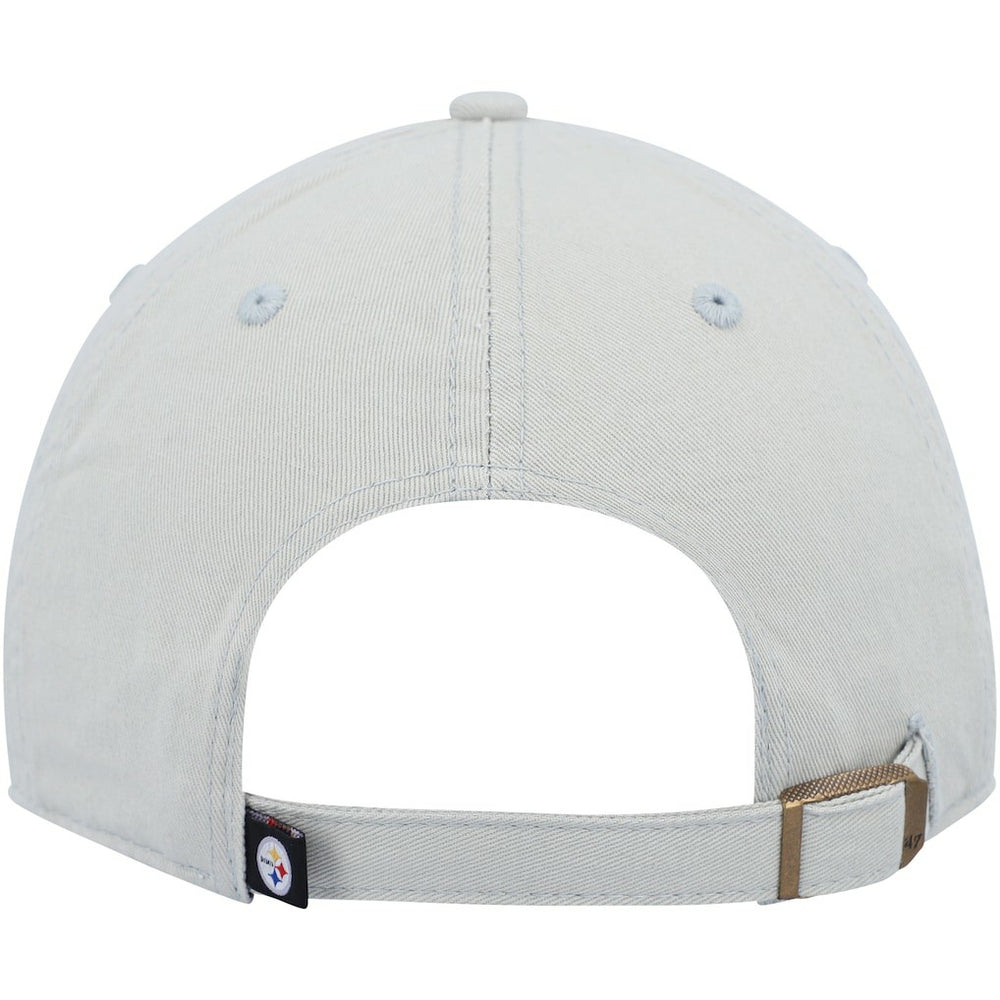 Pittsburgh Steelers '47 Clean Up Adjustable Hat Gray