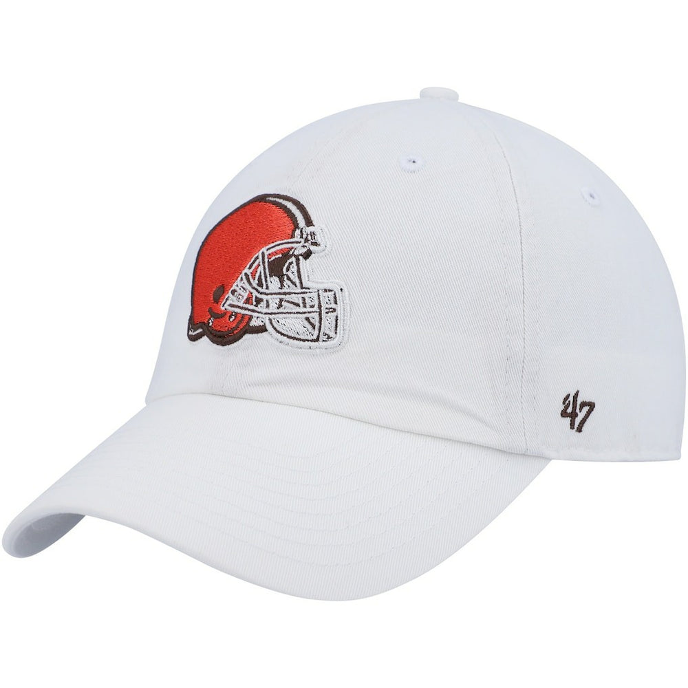 Cleveland Browns '47 Women's Clean Up Adjustable Hat White