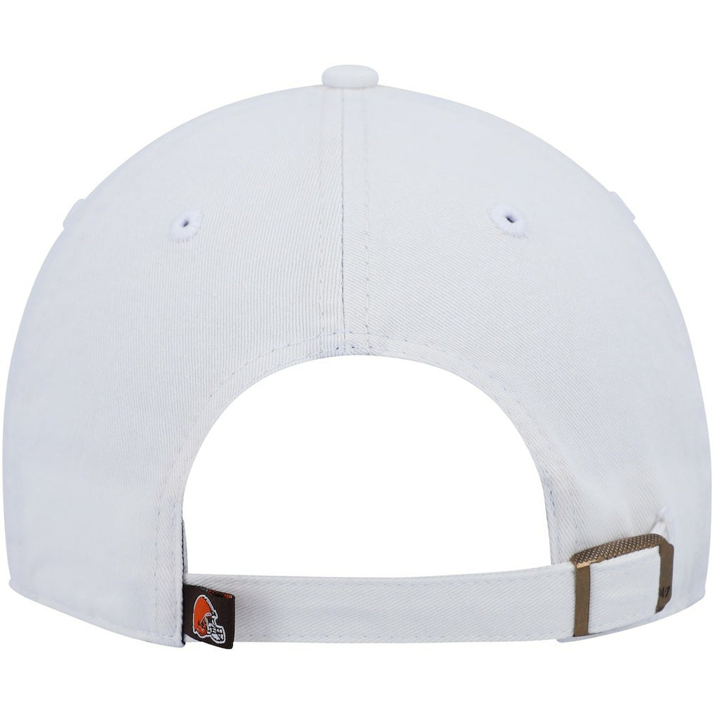 Cleveland Browns '47 Women's Clean Up Adjustable Hat White