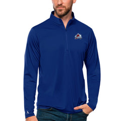 NHL Colorado Avalanche Antigua Tribute Quarter-Zip Pullover Top - Royal