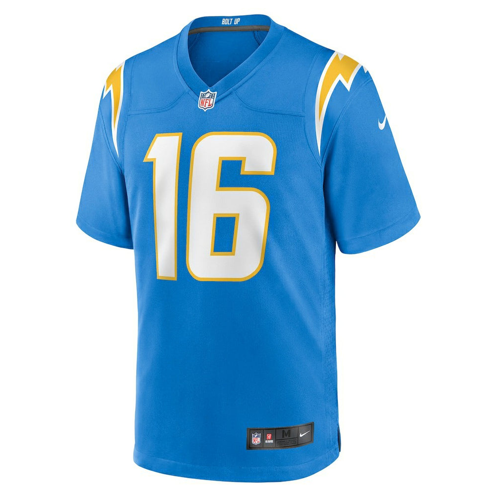 JK Scott Los Angeles Chargers Game Jersey Powder Blue