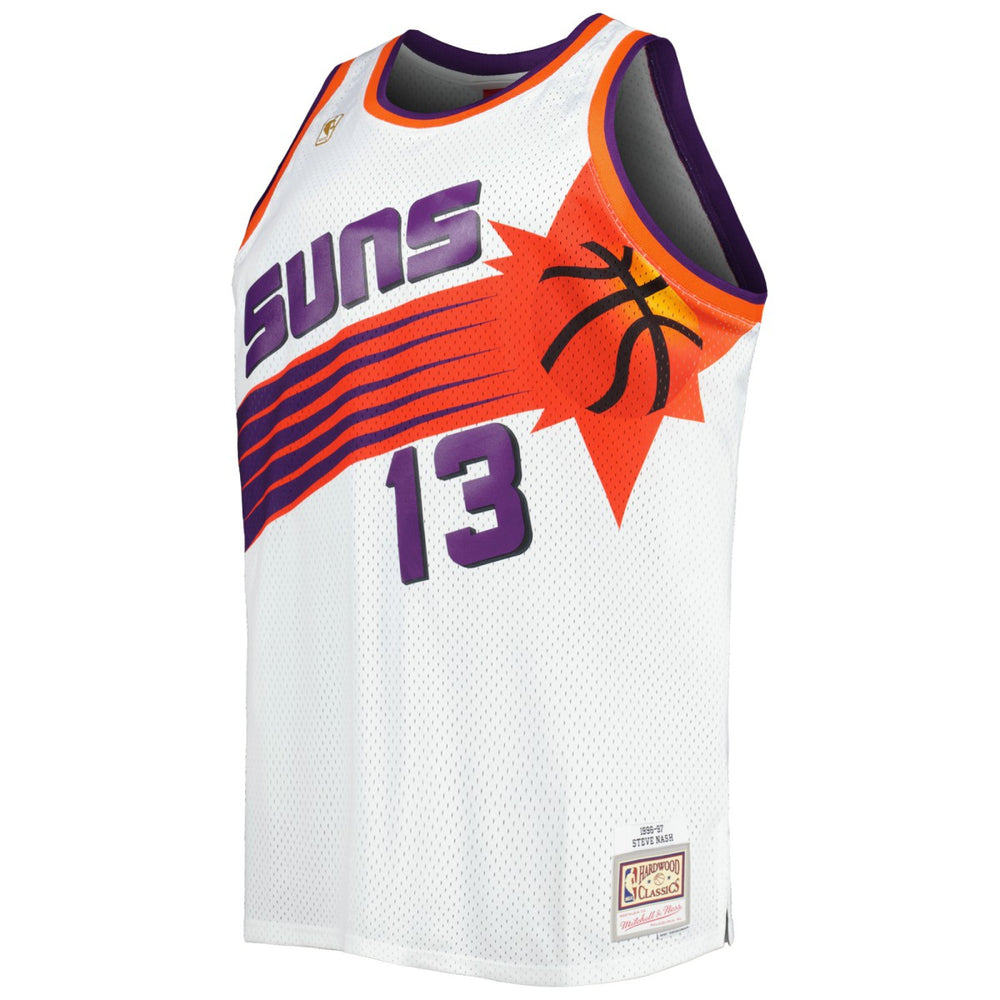 Steve Nash Phoenix Suns Big & Tall Hardwood Classics 1996/97 Swingman Jersey White