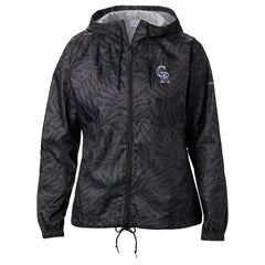 Colorado Rockies Columbia Women's Flash Forward Full-Zip Windbreaker Jacket - Black Jackets