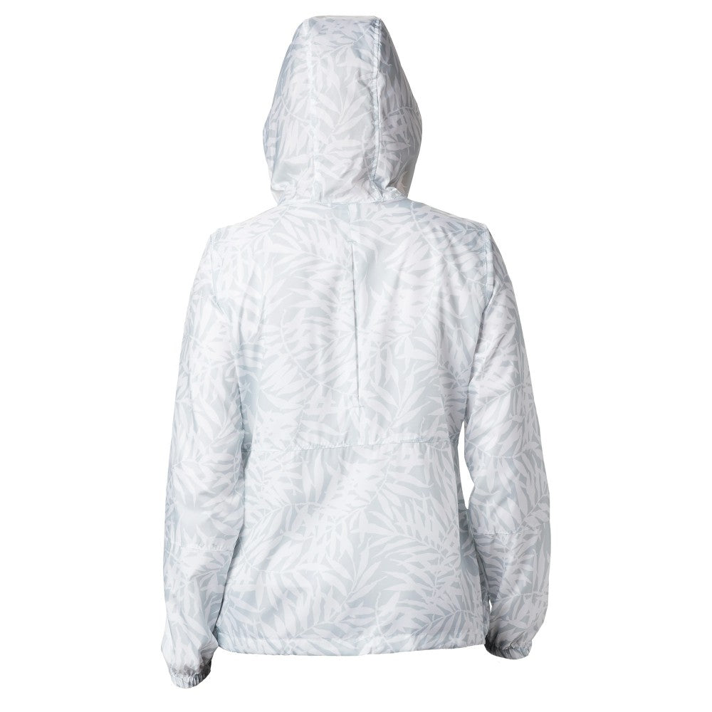 Los Angeles Dodgers Columbia Women's Flash Forward Full-Zip Windbreaker Jacket - White Jackets