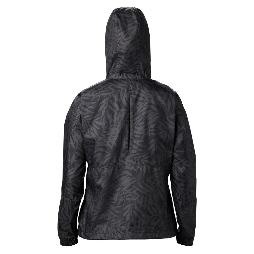 Miami Marlins Columbia Women's Flash Forward Full-Zip Windbreaker Jacket - Black Jackets