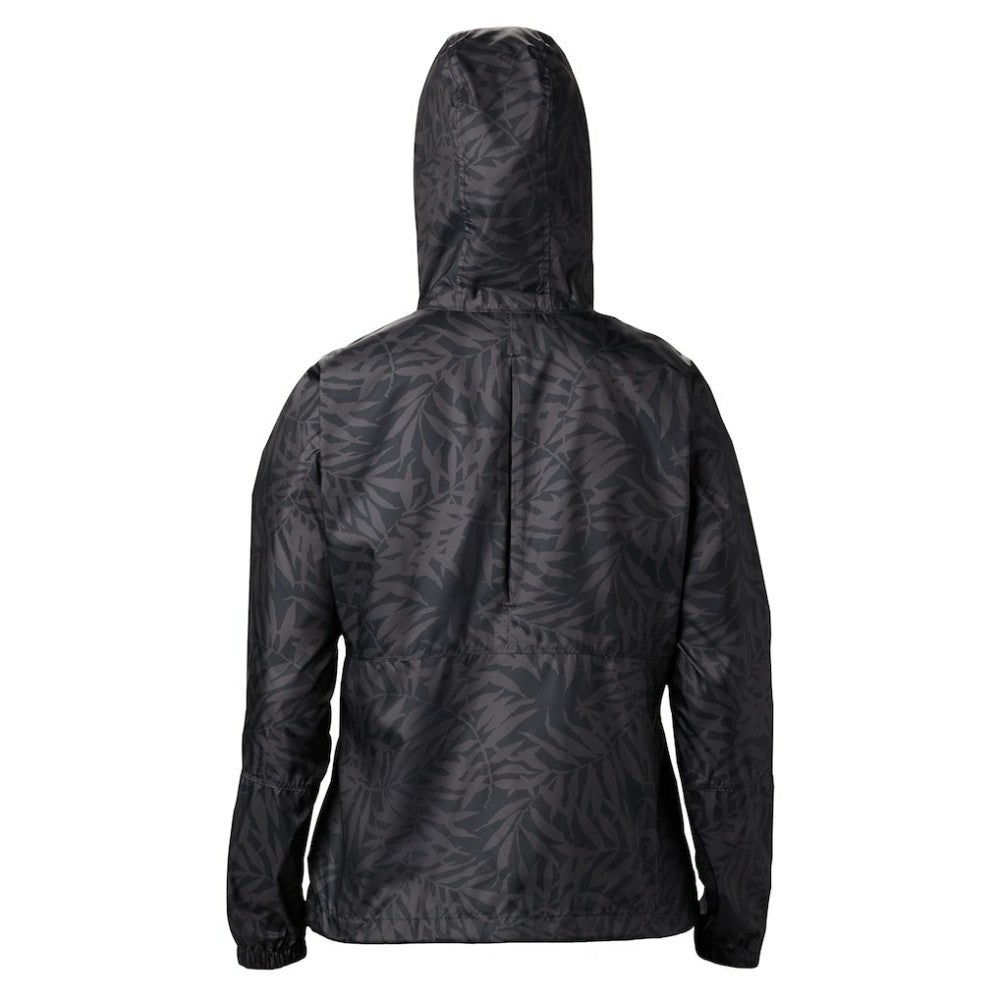 Athletics Columbia Women's Flash Forward Full-Zip Windbreaker Jacket - Black Jackets