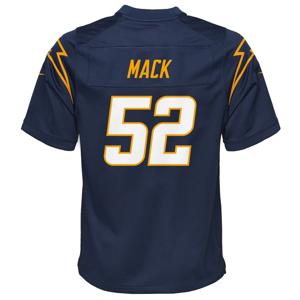 Khalil Mack Los Angeles Chargers Youth Game Jersey Navy