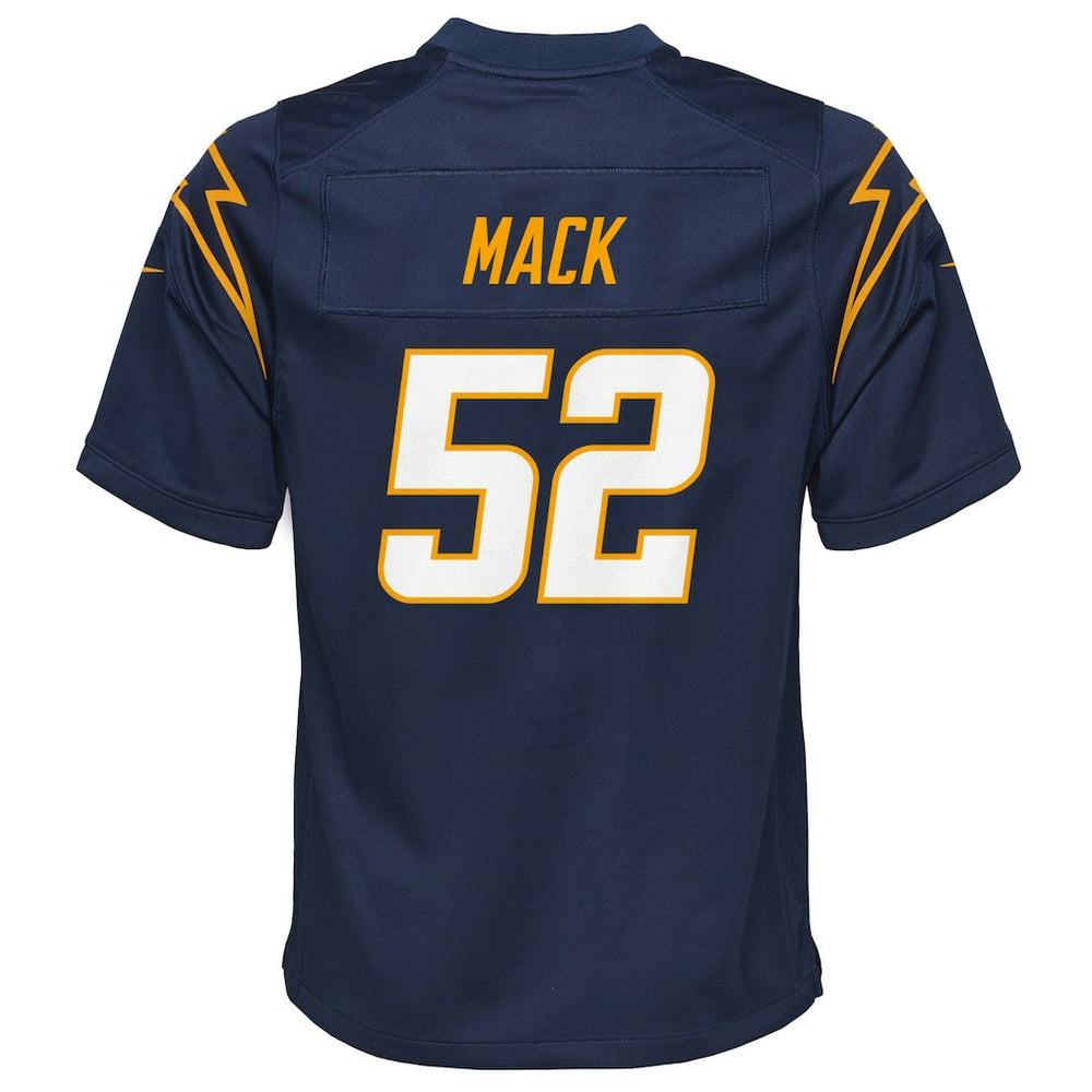 Khalil Mack Los Angeles Chargers Youth Game Jersey Navy
