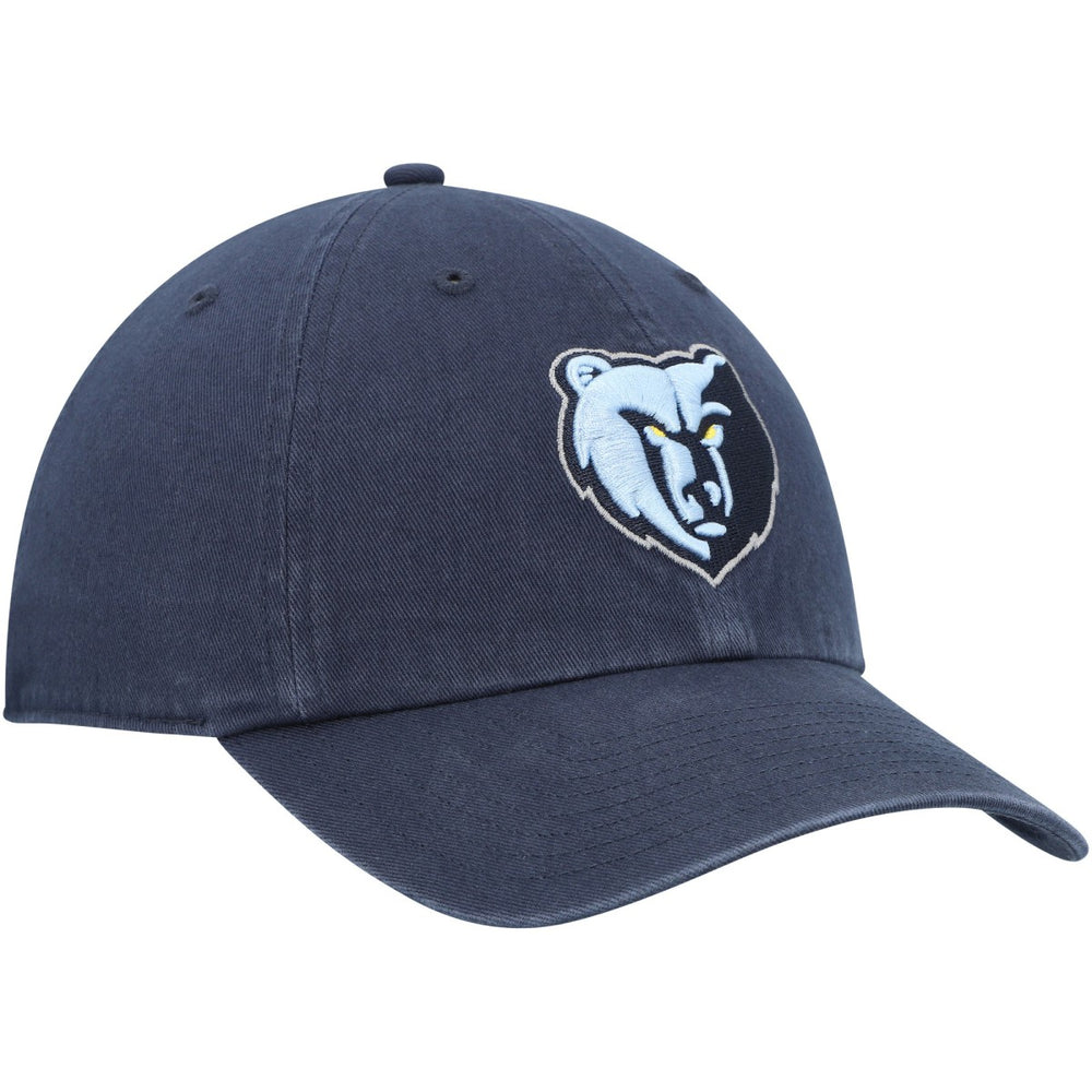 Memphis Grizzlies '47 Core Logo Clean Up Adjustable Hat Navy