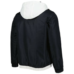 Brooklyn Nets Starter The Triple Double Full-Zip Hoodie Jacket Black