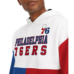 Philadelphia 76ers Tommy Jeans Andrew Split Pullover Hoodie White/Red