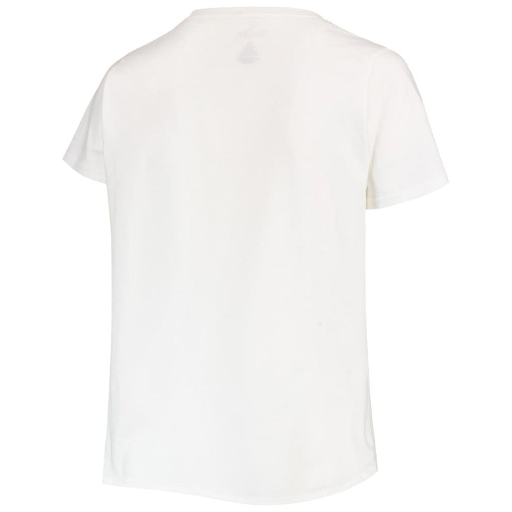 San Francisco Giants Women's Plus Size Pride Scoop Neck T-Shirt - White T-shirts