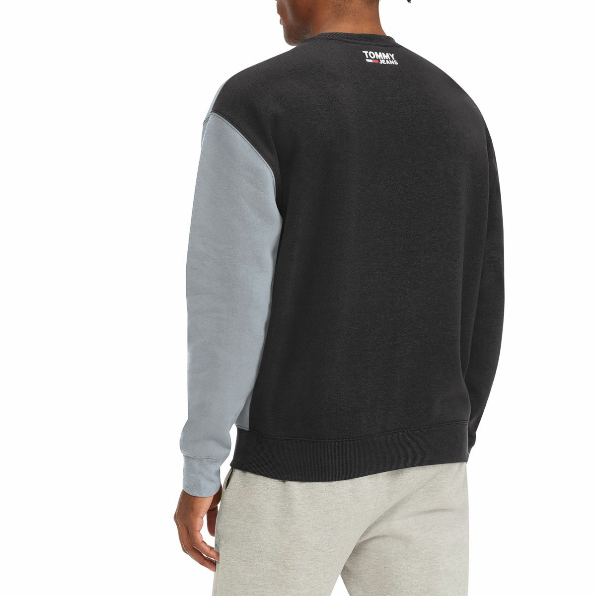 San Antonio Spurs Tommy Jeans Keith Split Pullover Sweatshirt Black/Gray