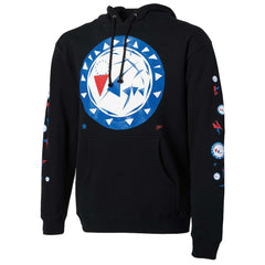 Philadelphia 76ers NBA x Naturel No Caller ID Pullover Hoodie Black