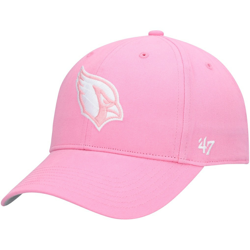 Arizona Cardinals '47 Girls Youth Rose MVP Adjustable Hat Pink