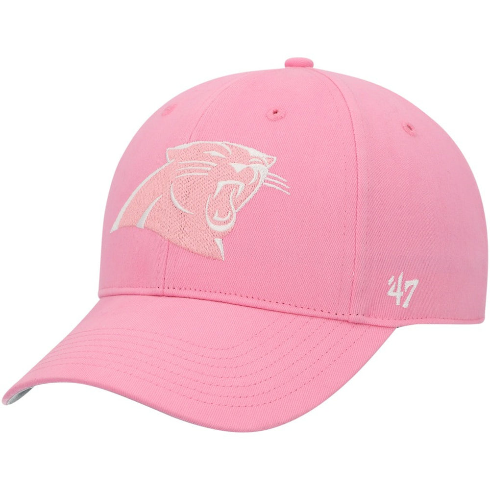 Carolina Panthers '47 Girls Youth Rose MVP Adjustable Hat Pink