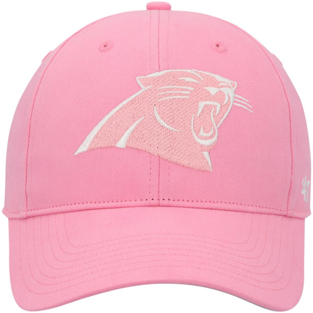 Carolina Panthers '47 Girls Youth Rose MVP Adjustable Hat Pink