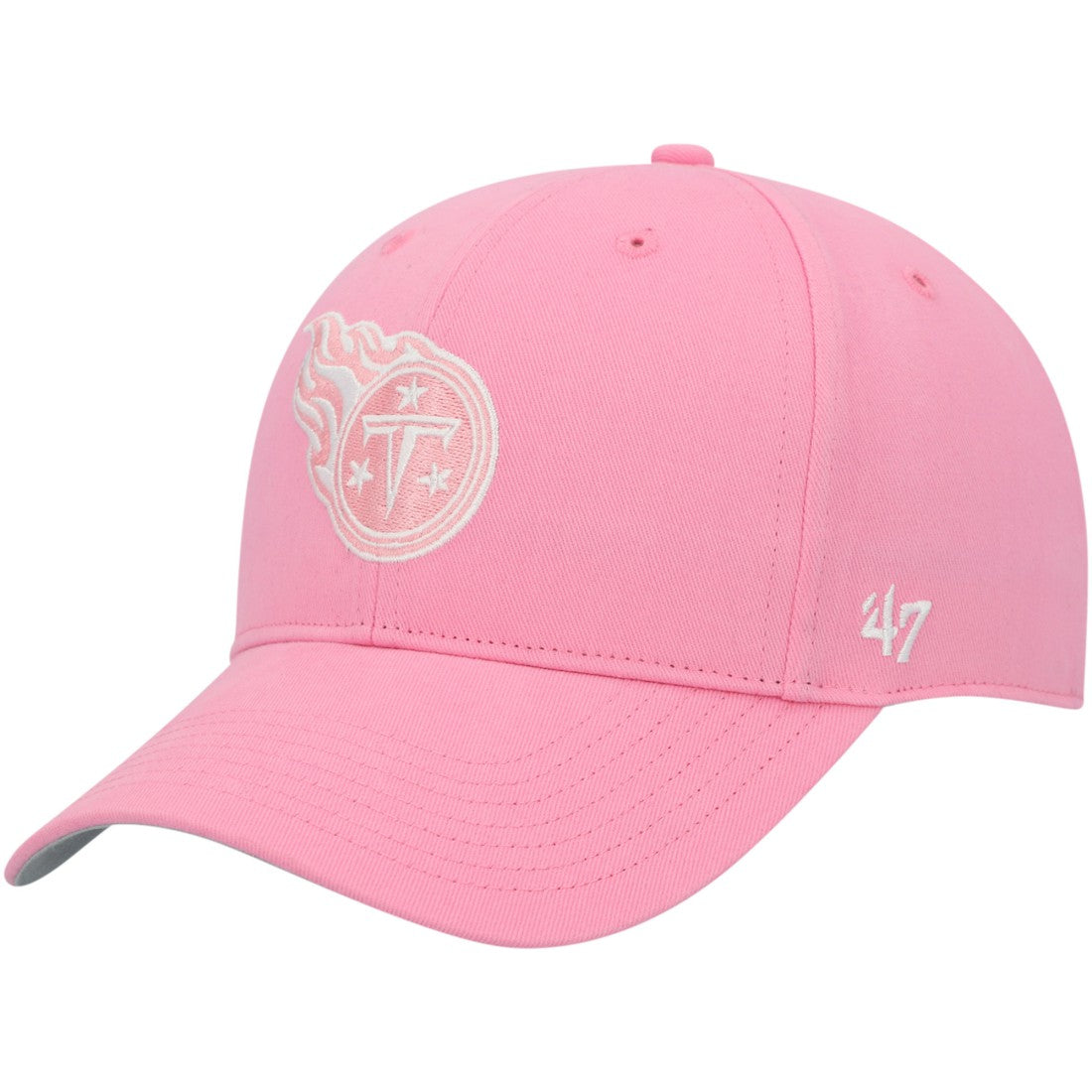 Tennessee Titans '47 Girls Youth Rose MVP Adjustable Hat Pink