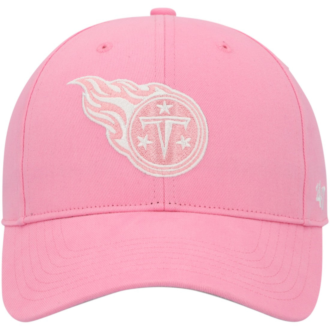 Tennessee Titans '47 Girls Youth Rose MVP Adjustable Hat Pink