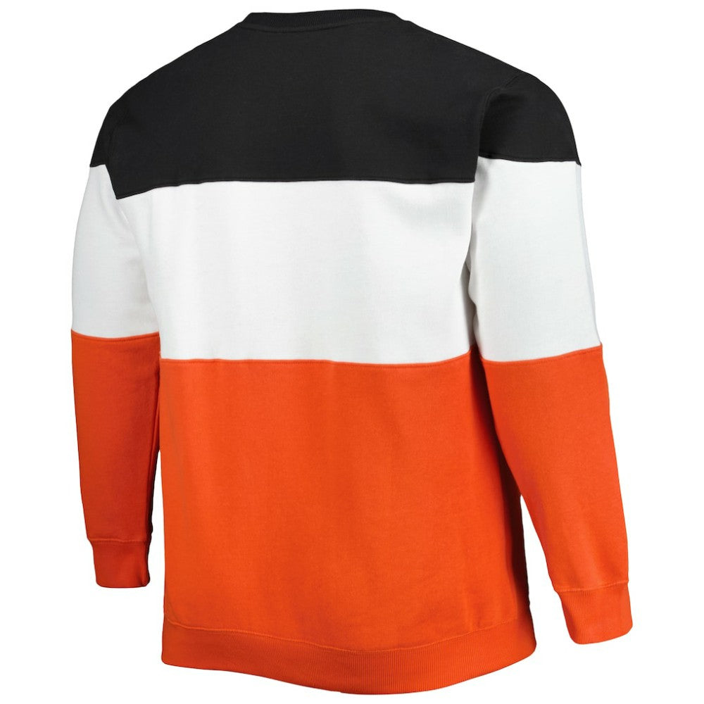 San Francisco Giants Big & Tall Pullover Sweatshirt - Black/Orange Pullover