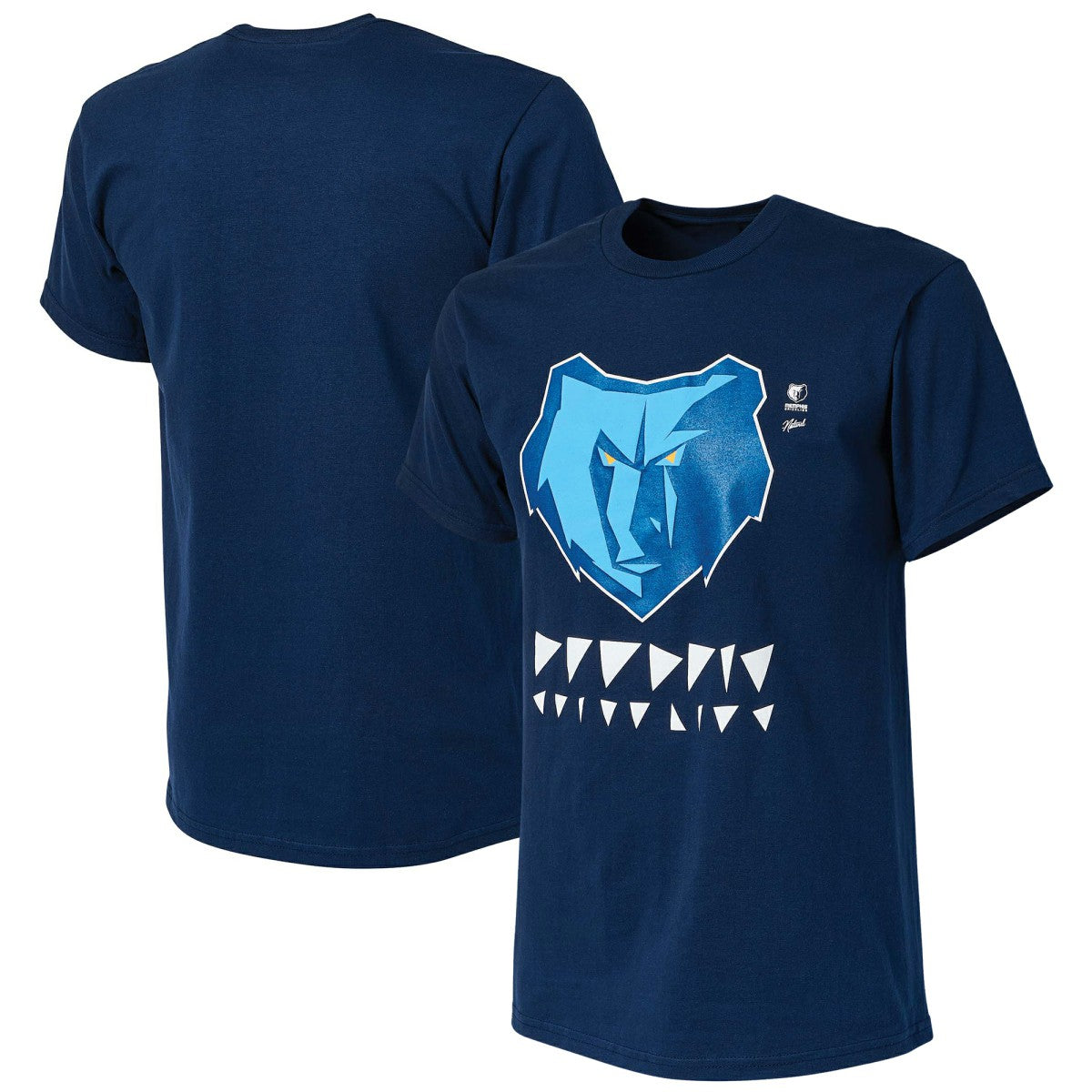 Memphis Grizzlies NBA x Naturel No Caller ID T-Shirt Navy