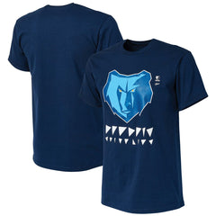 Memphis Grizzlies NBA x Naturel No Caller ID T-Shirt Navy