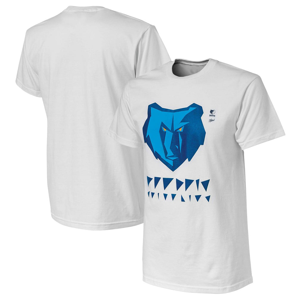 Memphis Grizzlies NBA x Naturel No Caller ID T-Shirt White
