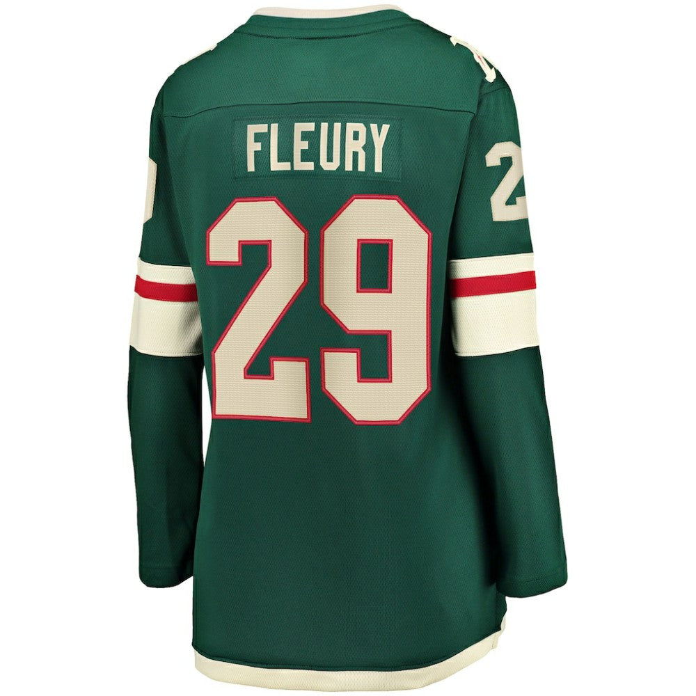 NHL Marc-Andre Fleury Minnesota Wild Fanatics Women's Home Breakaway Player Jersey - Green