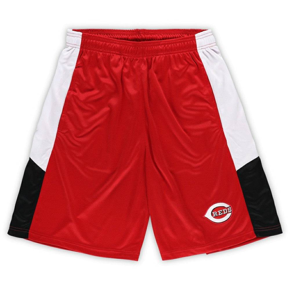 Cincinnati Reds Big & Tall Team Shorts - Red Shorts