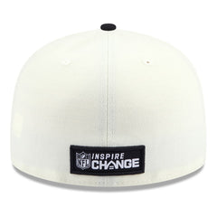 Tampa Bay Buccaneers New Era 2022 Inspire Change 59FIFTY Fitted Hat Cream/Black