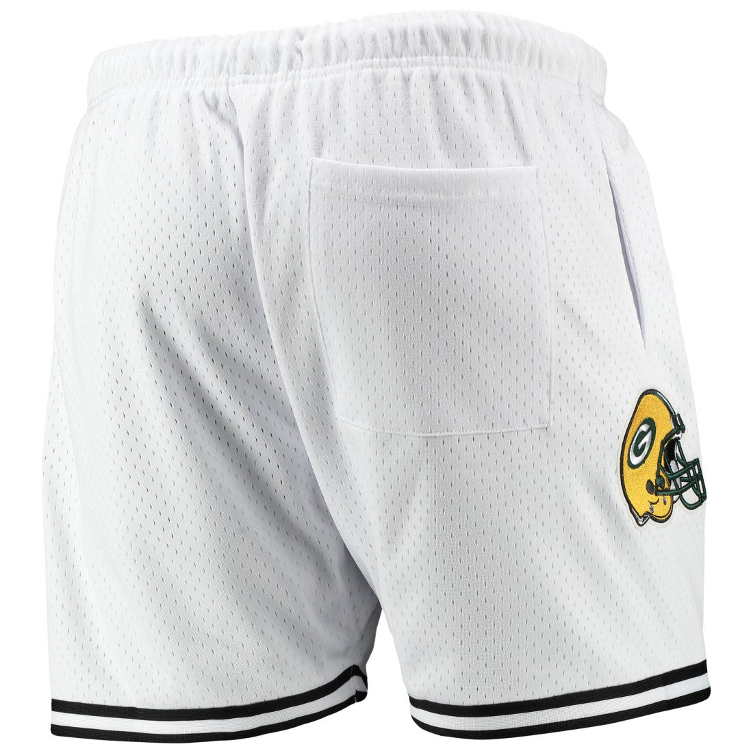 Green Bay Packers Pro Standard Mesh Shorts White/Black