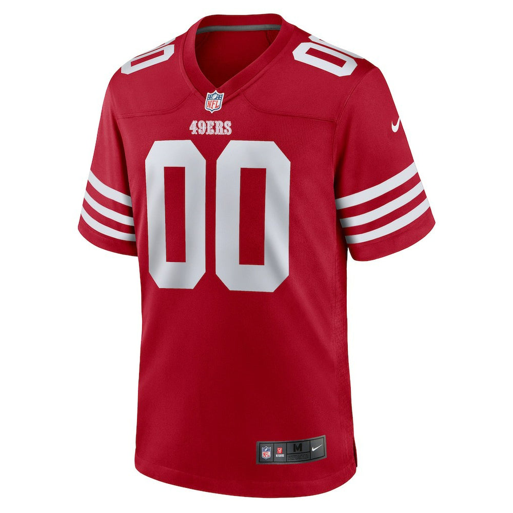 NFL San Francisco 49ers Custom Jersey - Scarlet