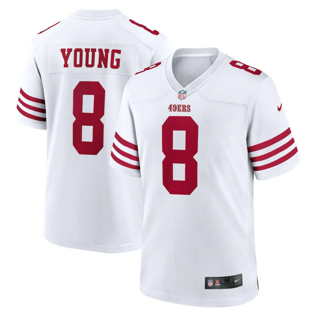 Steve Young San Francisco 49ers Retired Player Game Jersey White
