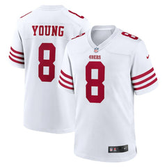 Steve Young San Francisco 49ers Retired Player Game Jersey White