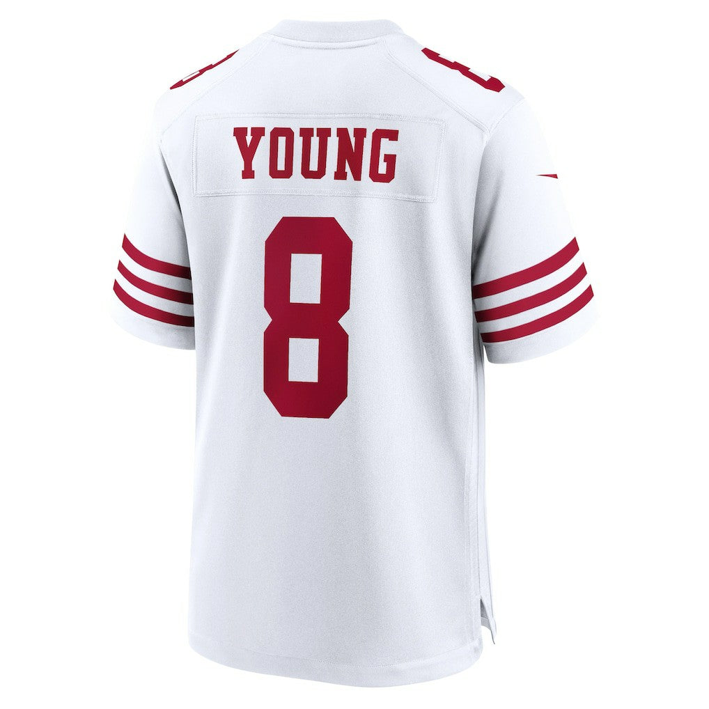 Steve Young San Francisco 49ers Retired Player Game Jersey White